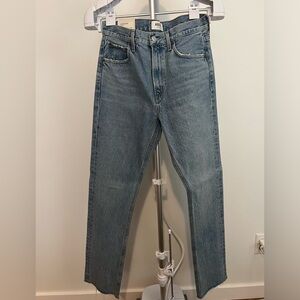 Agolde Cherie High Rise Straight Merit size 27
